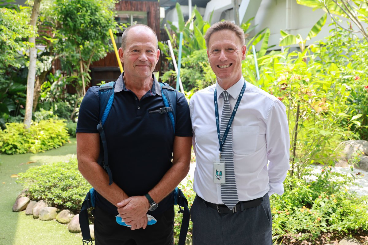 #2041 Fabulous visit from Rob Swan at #DCIS .  Inspiring and a call to action which we will certainly be taking up.