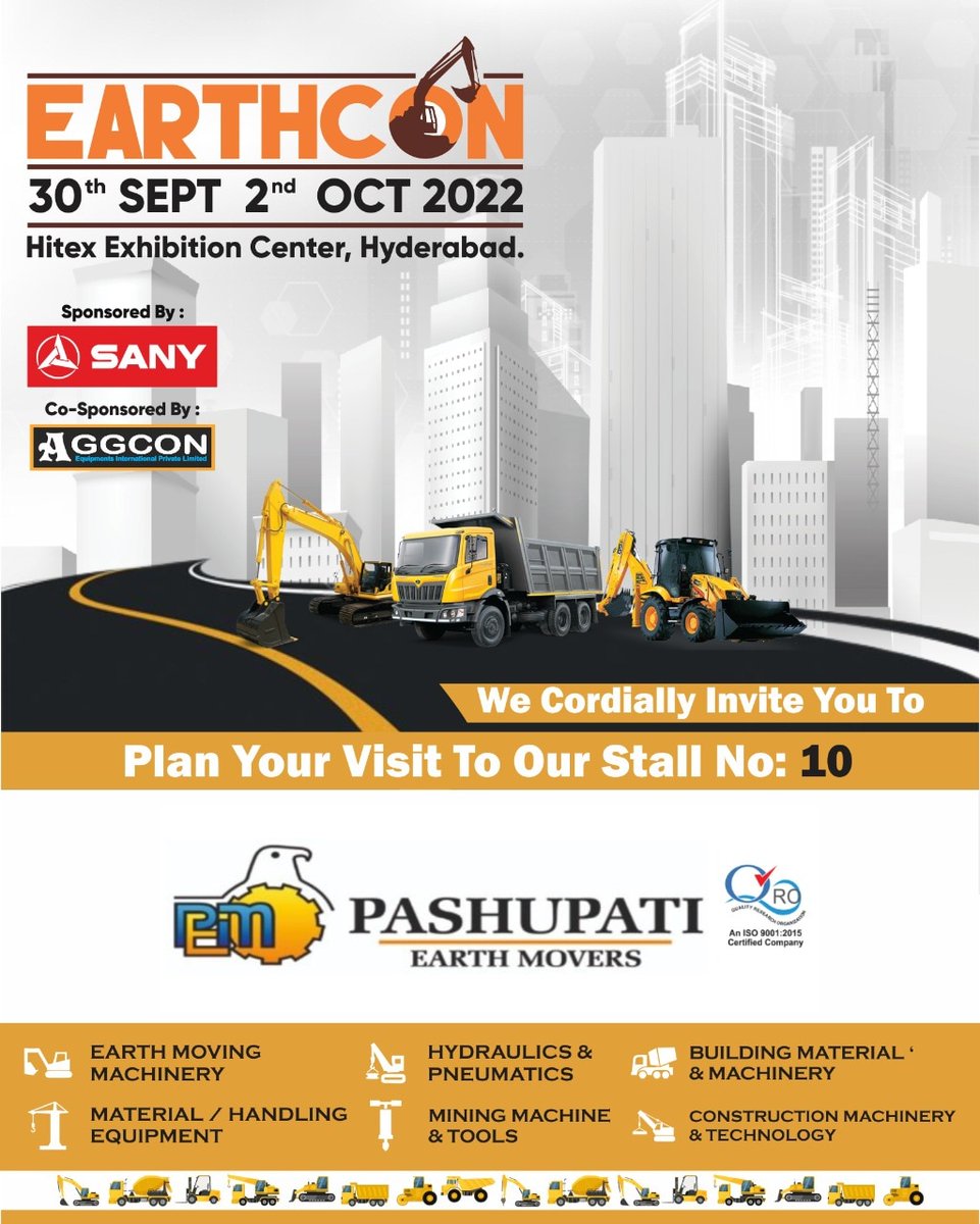 PashupatiEarth's tweet photo. WE INVITE YOU TO FOR ATTENDING THE EARTHCON EXPO 2022  AT HITEX EXHI ..For more info visit...https://t.co/aeEIINuCeD https://t.co/FhBCB9mpw3