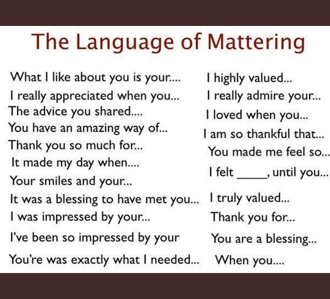 The Language of Mattering
<a href="/AngelaMaiers/">Angela Maiers - Keynote | Author | Change Maker</a> 
#MakeADifference 
#choicewords
#kindness