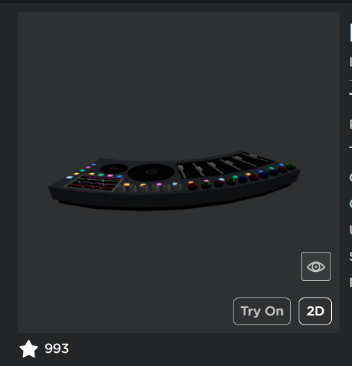 Bloxxy_Dev's tweet image. Thanks, everyone for 2k sales on my DJ Mix Board! I know it&apos;s not much, but we all got to start somewhere!
 roblox.com/catalog/924547…
#Roblox #RobloxUGC #RobloxCollab #RobloxDev #RobloxDevs #UGCcreator #ugccommunity
