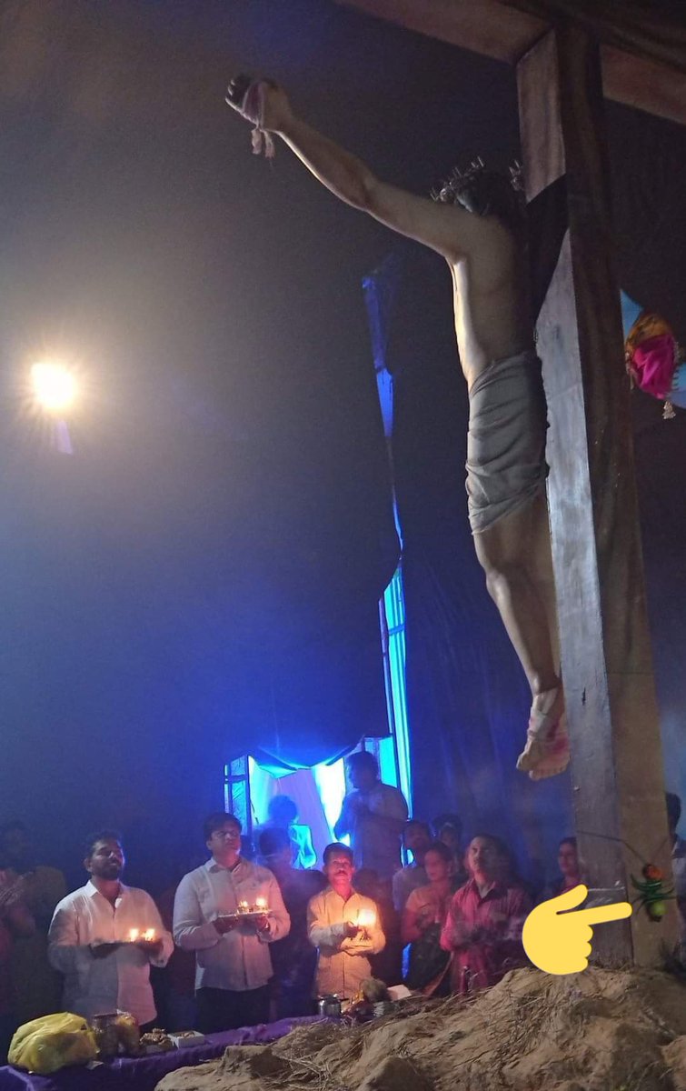 जीजस और श्री गणेश ??
... ना तो यह कोई हमारे शास्त्रो में वर्णित रूप है, ना ही ऐसे मूर्ती बनाने का किसी को अधिकार है !!
<a href="/HinduJagrutiOrg/">HinduJagrutiOrg</a> <a href="/OpIndia_com/">OpIndia.com</a> <a href="/noconversion/">No Conversion</a>