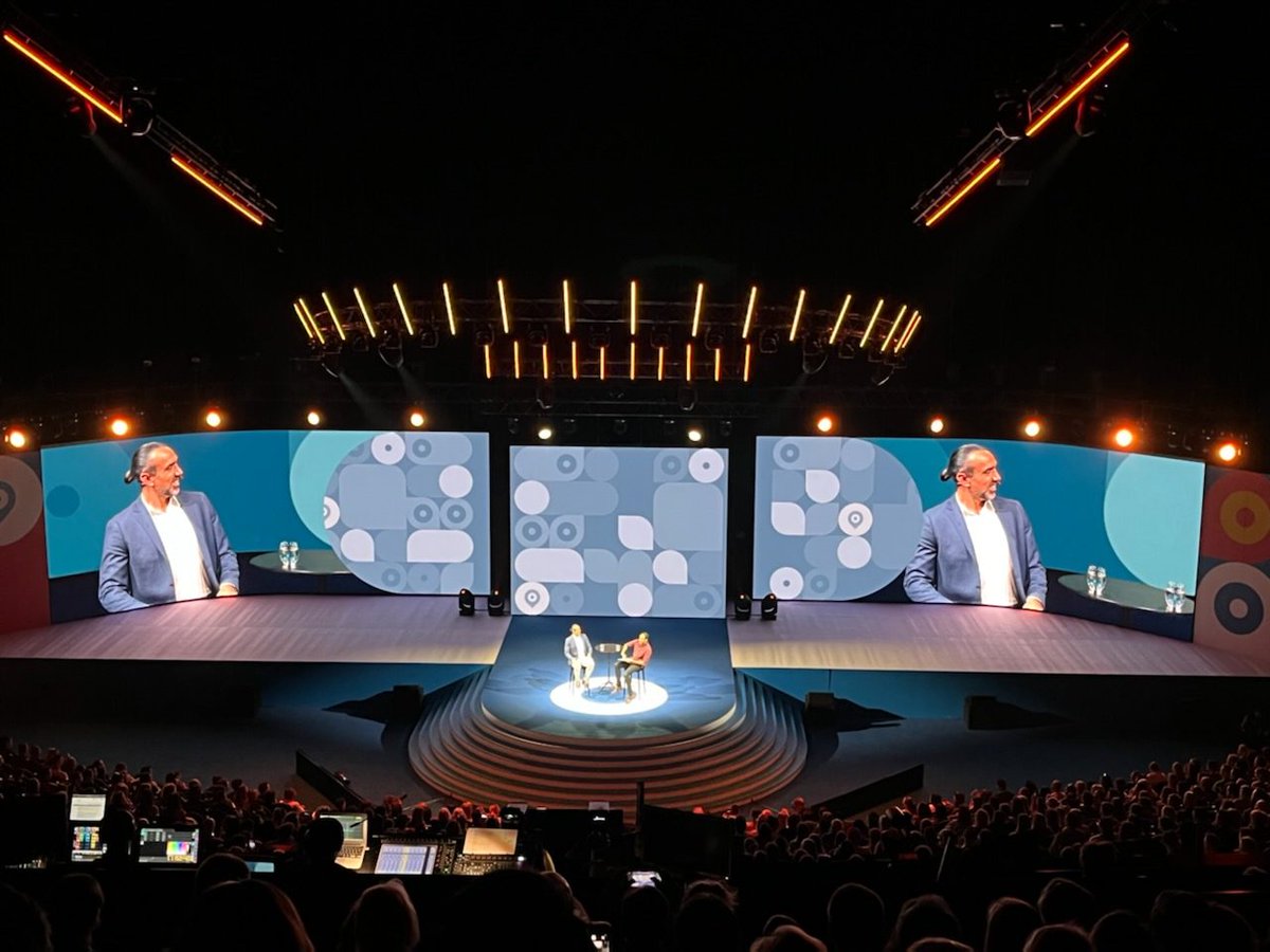 STMAccounting's tweet photo. A special guest appearace from AFL legend Adam Goodes at Xerocon, speaking about building resilience to get through the hard times and sharing his story.

#xerocon #xerocon2022 #stmaccounting https://t.co/ZHpFIzHgu8