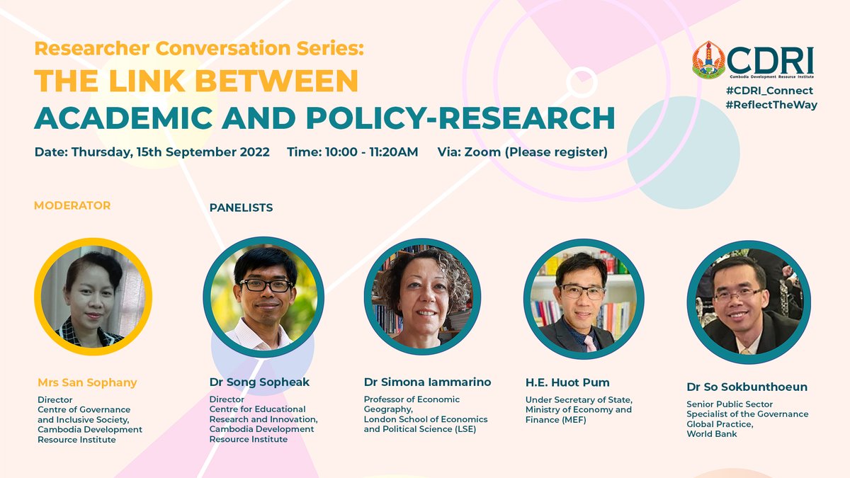 Cambodia Development Resource Institute (CDRI) tweet media