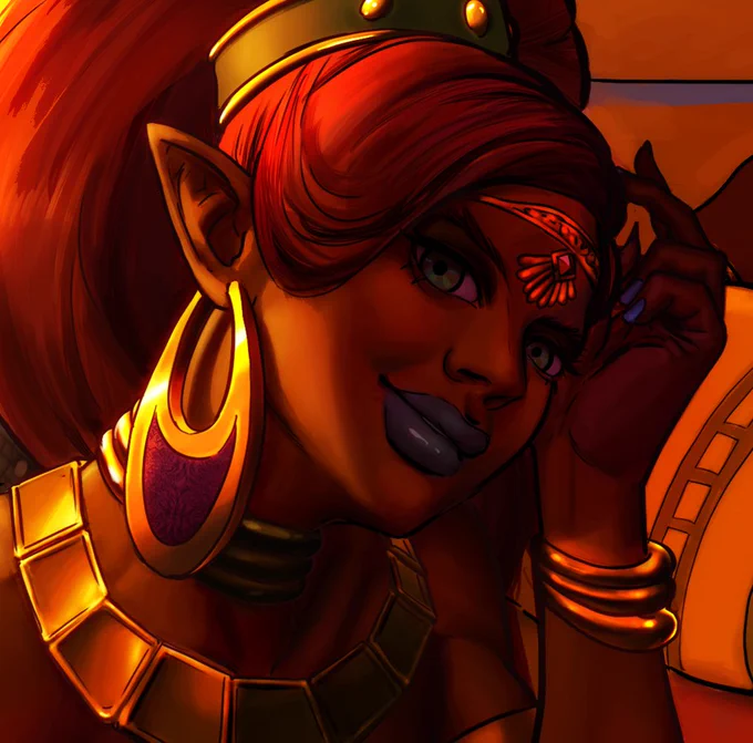 Lady Urbosa finally done! Time to begin work on Yoko next#botw #ゼルダの伝説 