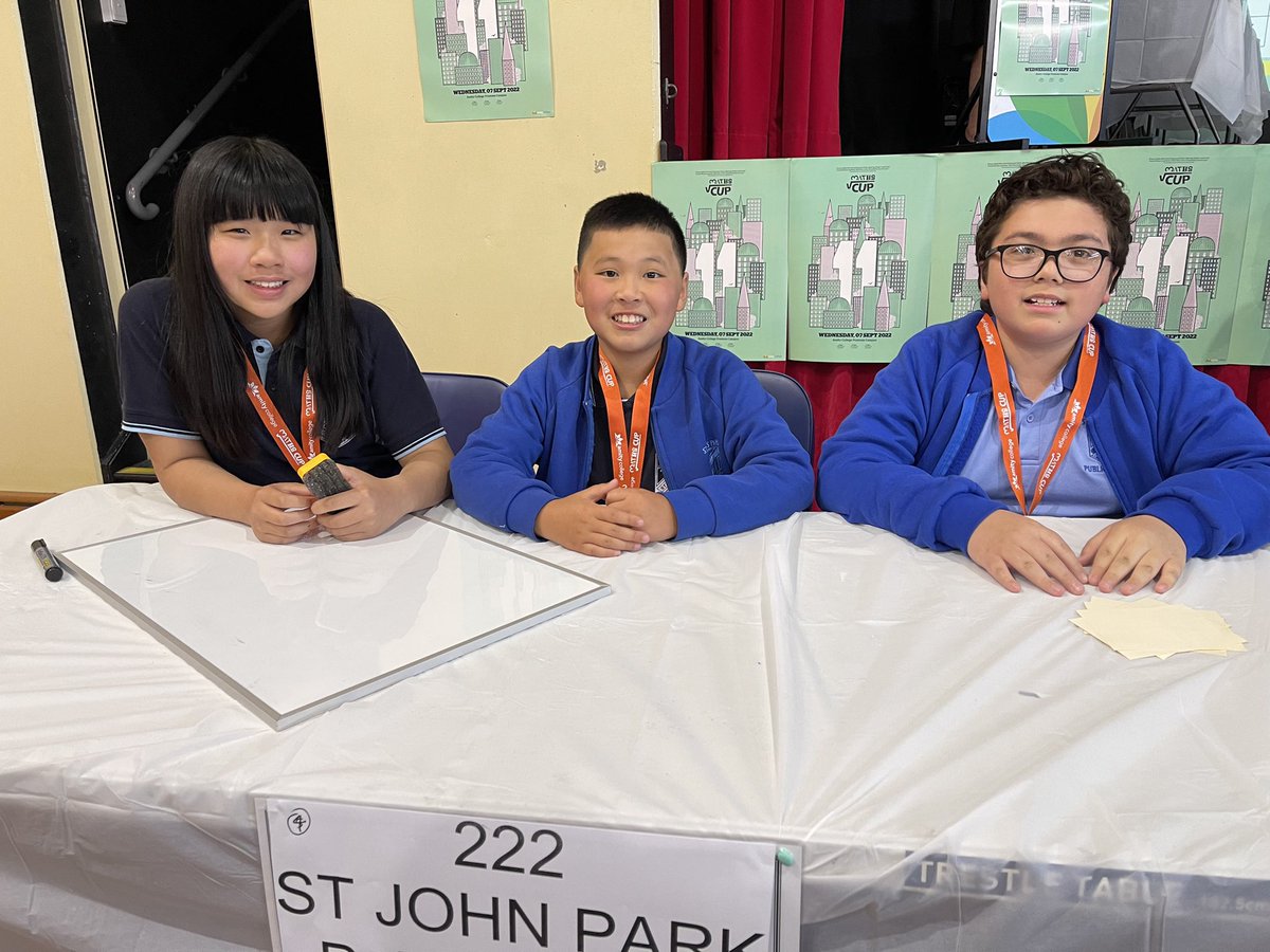 StJohnsParkPS's tweet photo. We are SO proud of our three teams - all semi finalists! Let’s go SJPPS Mathematicians 🧮 @MSiokos @ddonatiello24 https://t.co/uWFAF9G0bx