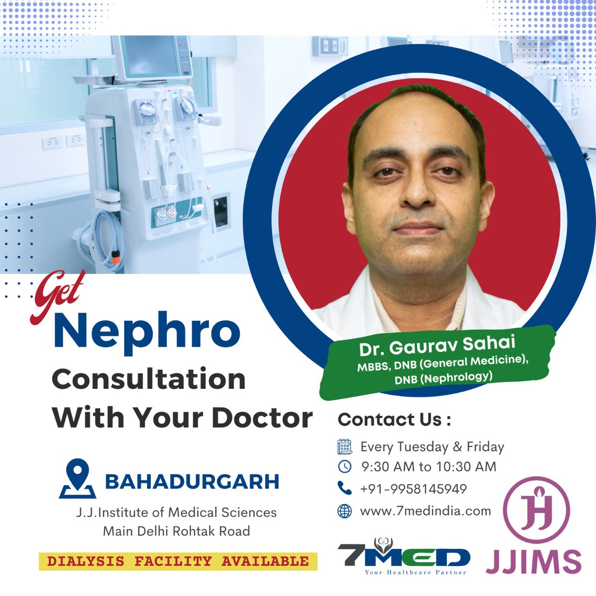 7medIndia's tweet photo. #7Med #7MedIndia #JJIMS #kidneyhealthforall #Nephrology #HealthyIndia #KidneyCare #Dialysis #PartnerinHealth #KeepingPatientsFirst https://t.co/oagr8S1FuR