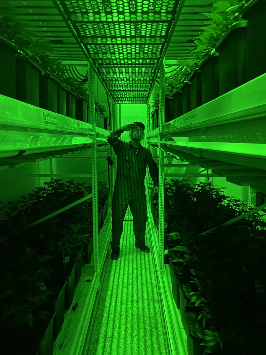 this crew grows cannabis on a space station