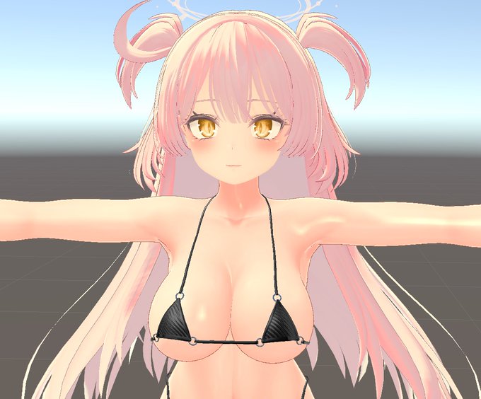 今日はこの水着で動画とかいっぱい撮って纏めるのだ! 