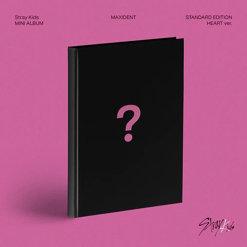 MAXIDENT⤮  giveaway! (1 album!)
(pre-order inclusions!)

T-Crush &amp; Heart Vers (your choice)
will contain all inclusions <3

⤮ must be following
⤮ retweet &amp; reply something cute

random choosing! ends 10/1/2022.
#MAXIDENT #StrayKidsComeback