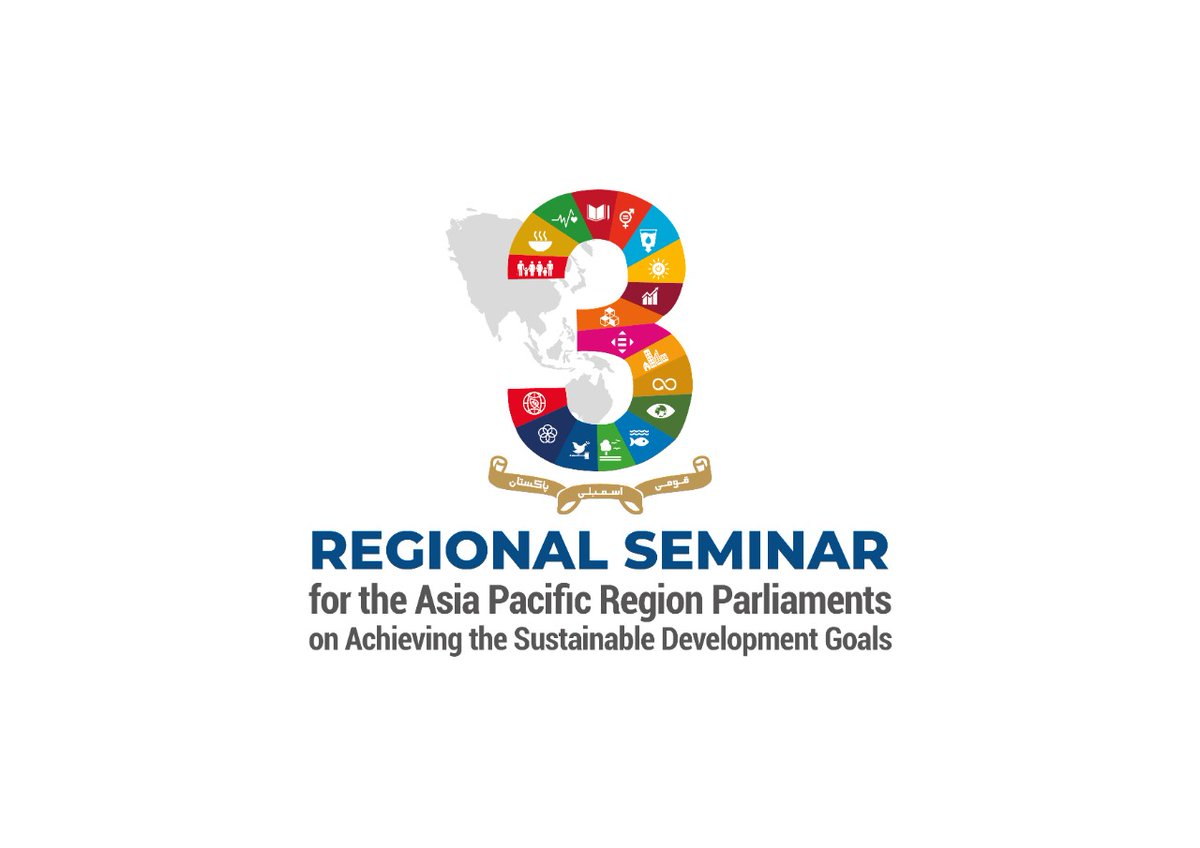 MazharEdgy's tweet photo. Official logo designed specially for  upcoming 3rd IPU Regional Seminar on #SDGs for the Asia Pacific Parliaments. 
#CountdownBegins

@MNARomina
@NAofPakistan 
@IPUparliament 
@IPUPresident 
@MartinChungong 
@MoIB_Official https://t.co/VkjvWj4tI1