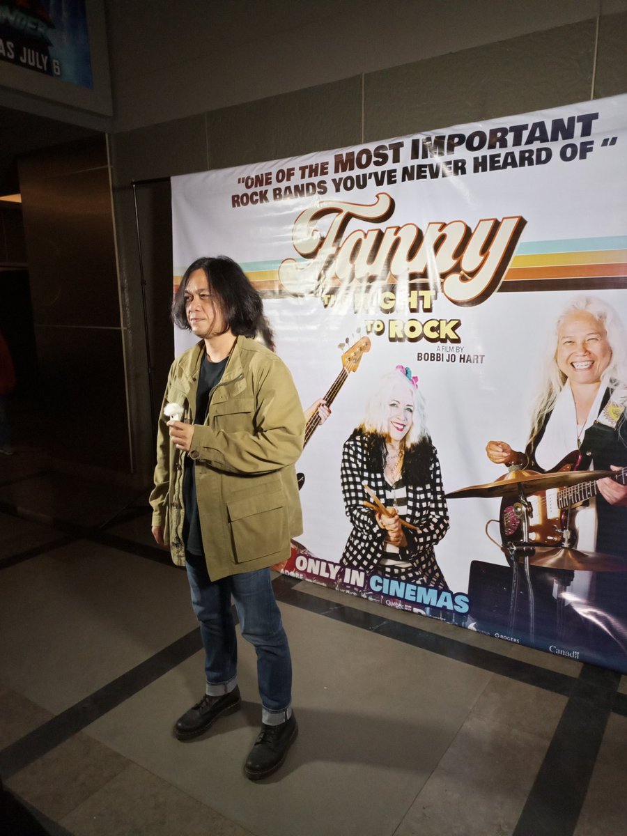 #FannyTheRightToRock is now showing in 🇵🇭 cinemas

This must-watch documentary shows how a Filipino-led rock band broke barriers of race, gender, and sexuality in the 60s and 70s. 

<a href="/TBAStudiosPH/">TBA Studios</a> <a href="/FannyTheMovie/">FANNY: The Right to Rock</a> #Fanny