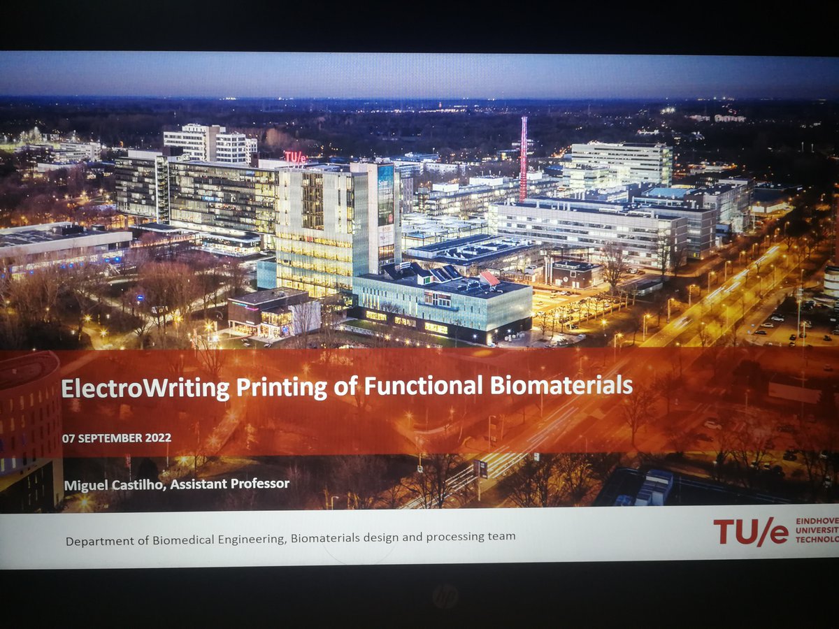 Miguel Castilho (@migucastilho) on Twitter photo It was a pleasure to present our latest works on electrowriting of functional biomaterials @ESB_2022. Thanks <a href="/PaulWieringa/">Paul Wieringa</a> for organizing a very nice symposium. And stay tune for nice works of <a href="/MadiAinsworth/">Madison Ainsworth</a> <a href="/MartiViol/">Martina Viola</a> <a href="/ngolafsh/">Nasim Golafshan</a> coming out soon <a href="/RMUtrecht/">RM Utrecht</a> <a href="/TUeindhoven/">TU Eindhoven</a> It was a pleasure to present our latest works on electrowriting of functional biomaterials @ESB_2022. Thanks <a href="/PaulWieringa/">Paul Wieringa</a> for organizing a very nice symposium. And stay tune for nice works of <a href="/MadiAinsworth/">Madison Ainsworth</a> <a href="/MartiViol/">Martina Viola</a> <a href="/ngolafsh/">Nasim Golafshan</a> coming out soon <a href="/RMUtrecht/">RM Utrecht</a> <a href="/TUeindhoven/">TU Eindhoven</a>