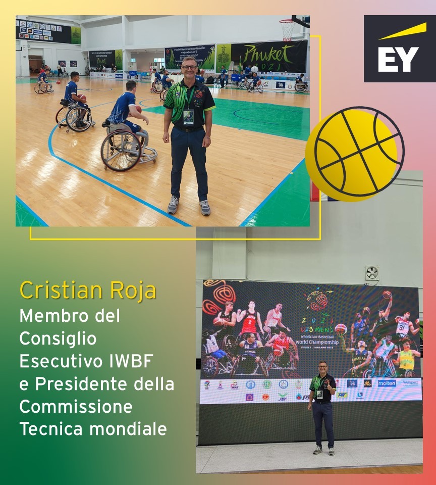 EY Italy (@ey_italy) on Twitter photo Oggi inizia il Mondiale Under 23 maschile di pallacanestro in carrozzina, EY è al fianco di <a href="/_IWBF/">IWBF ➡ #WheelchairBasketball</a> con Cristian Roja - Senior Consultant EY, membro del Consiglio Esecutivo IWBF e Presidente della Commissione Tecnica - che formerà gli arbitri nell'ambito del programma #EYRipples. Oggi inizia il Mondiale Under 23 maschile di pallacanestro in carrozzina, EY è al fianco di <a href="/_IWBF/">IWBF ➡ #WheelchairBasketball</a> con Cristian Roja - Senior Consultant EY, membro del Consiglio Esecutivo IWBF e Presidente della Commissione Tecnica - che formerà gli arbitri nell'ambito del programma #EYRipples.