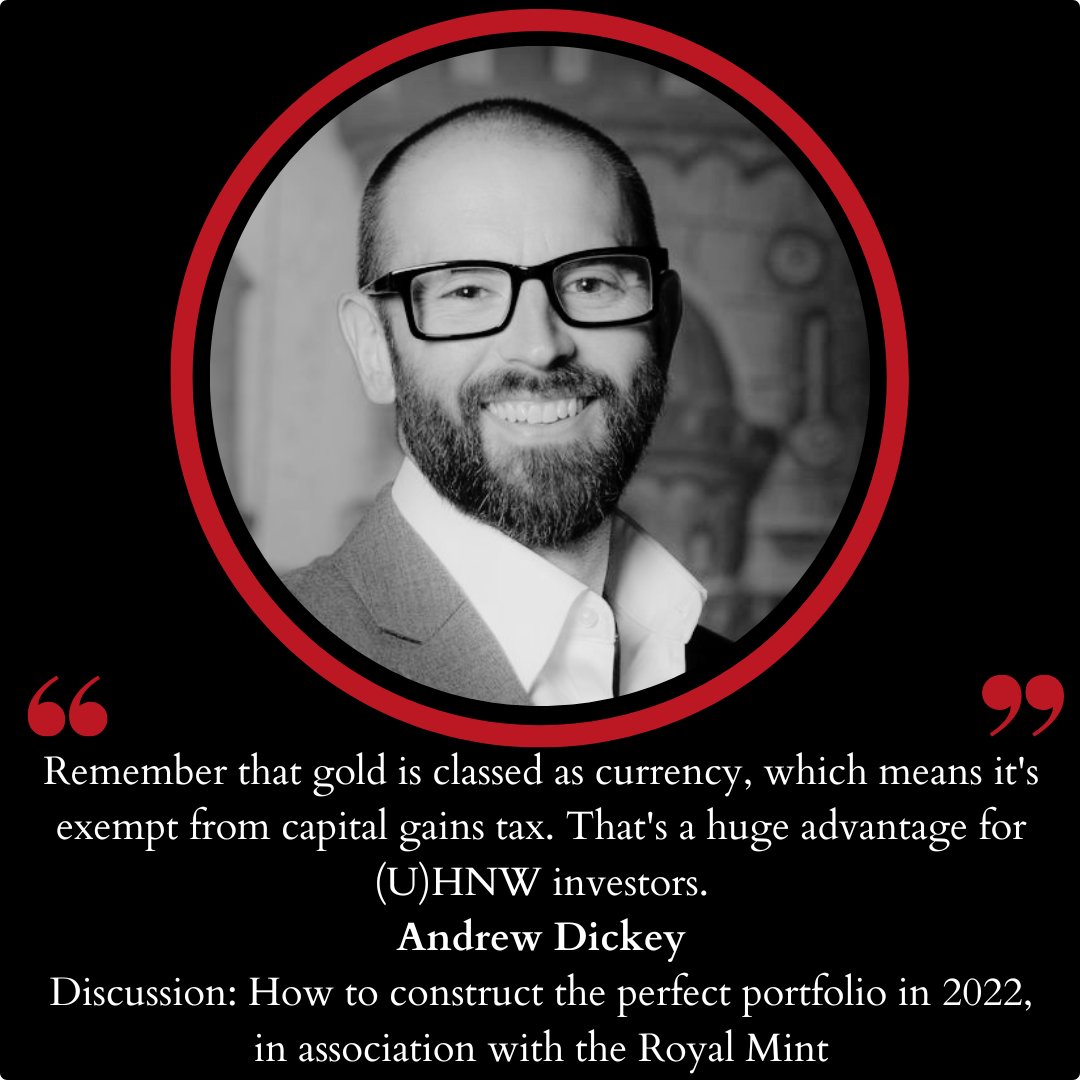 SpearsMagazine's tweet photo. In our panel discussing how to construct the perfect portfolio in 2022 in association with @RoyalMintUK, Andrew Dickey talks about how the Royal Mint has adapted alongside changes in the economy.

#Spears500Live https://t.co/lIp0MejKhD