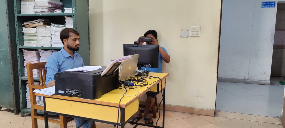 UIDAIDelhi's tweet photo. #UIDAI Delhi organized Aadhaar enrollment Camp at Mandoli Jail (under Central Jail, Tehar, Delhi) for  inmates who were not having Aadhaar card yet.
@UIDAI @GoI_MeitY @ceo_uidai https://t.co/y0Kvl3wz2G