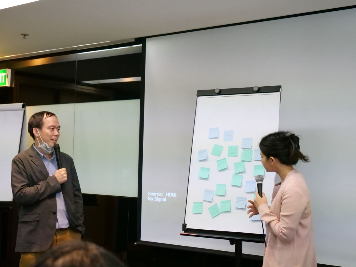 nanchanokw's tweet photo. Super interesting discussions with participants attending the "Training on Migration Reporting" event organized by @MFAThai and @IOMThailand yesterday, where I spoke about effective storytelling and interviewing migrants. https://t.co/r6cc5YllhP