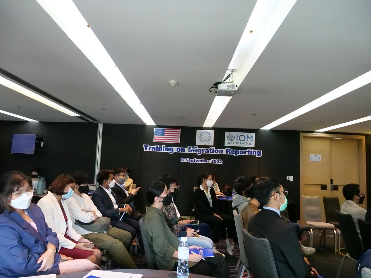 Super interesting discussions with participants attending the "Training on Migration Reporting" event organized by <a href="/MFAThai/">กระทรวงการต่างประเทศ | MFA of Thailand</a> and <a href="/IOMThailand/">IOM Thailand</a> yesterday, where I spoke about effective storytelling and interviewing migrants.