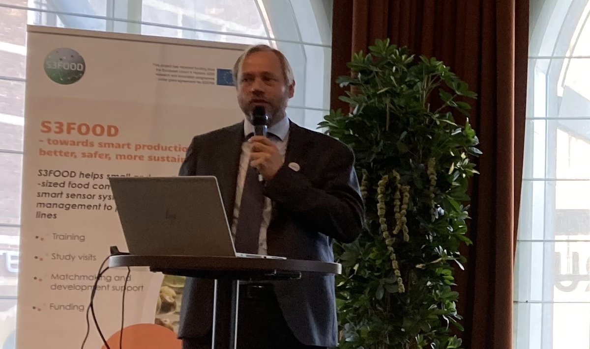 S3FOOD_eu's tweet photo. 9 funded projects are showcasing their digital innovation today at our final event. Solutions for better, safer foods, food fraud elimination and more processing efficiency tackle real food industry challenges. See more 👉https://t.co/w77Z5xA1gf #S3FOOD #SS4AF
@EU_EISMEA @EEN_EU https://t.co/EMuhJHXnZm