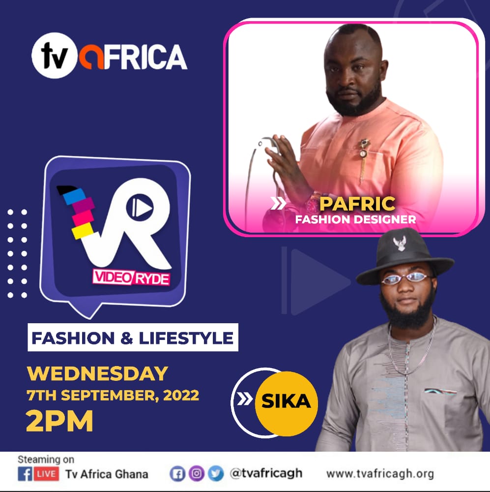 tvafricagh's tweet photo. Join today's edition of Fashion and Lifestyle on #videoryde with #sika 
#tvafricagh #tvafricaonline https://t.co/RSMtAUtzWj