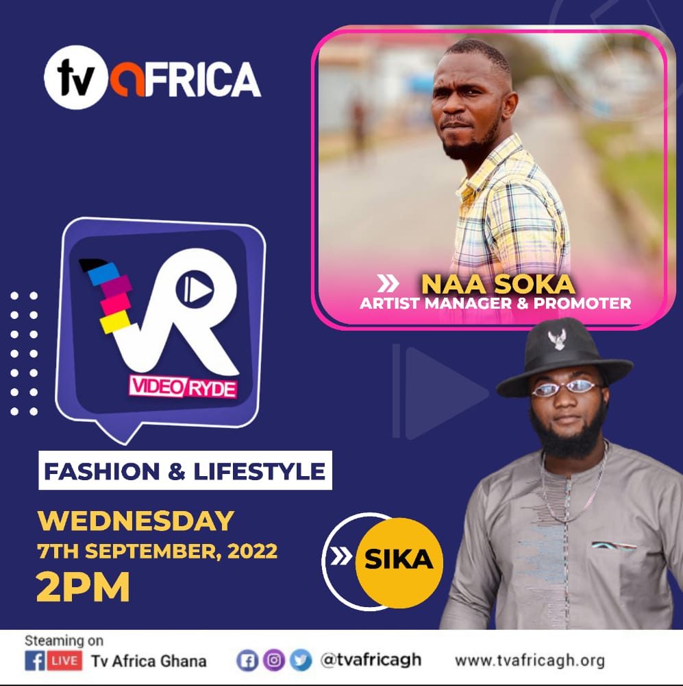 tvafricagh's tweet photo. Join today's edition of Fashion and Lifestyle on #videoryde with #sika 
#tvafricagh #tvafricaonline https://t.co/RSMtAUtzWj