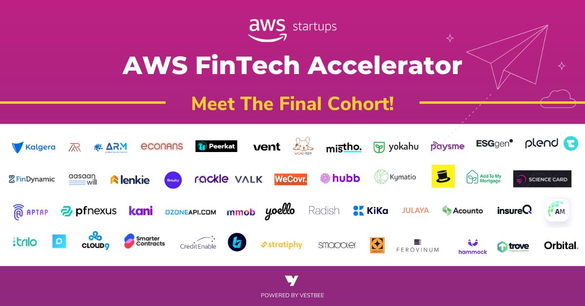LysanderPR's tweet image. Fantastic to see @Yokahuco accepted to first UK Amazon Web Services Fintech Accelerator!
Read the full press release: lnkd.in/ewntfiWr
#Insurance #Insurtech #AWSAccelerator @AWSstartups @vestbee_com #ClimateChange