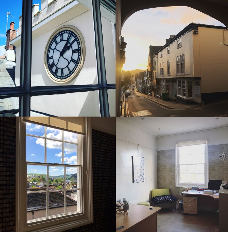 Left_Bridge's tweet photo. Two office spaces have come up for let @thegatehouse in Totnes TQ9 5RZ. It's a gorgeous space, with stunning views and lots of light.
The building (which is also a language school) has lots of other dynamic businesses, including a couple of film and media companies. https://t.co/iggqakEwUB