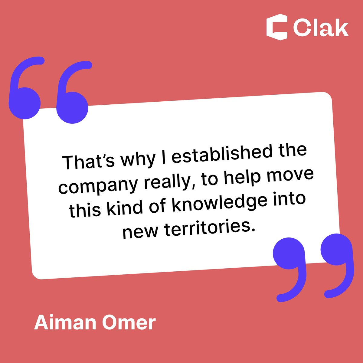 clak_me's tweet photo. Blog Alert!  🚨
We really appreciated the opportunity to speak with @Aiman_M_Omer !
Have a look at his interesting interview https://t.co/lqtxCSFKyo
and check out his Clak profile! https://t.co/1HeSS36MhM https://t.co/DQ5NgcNt2T