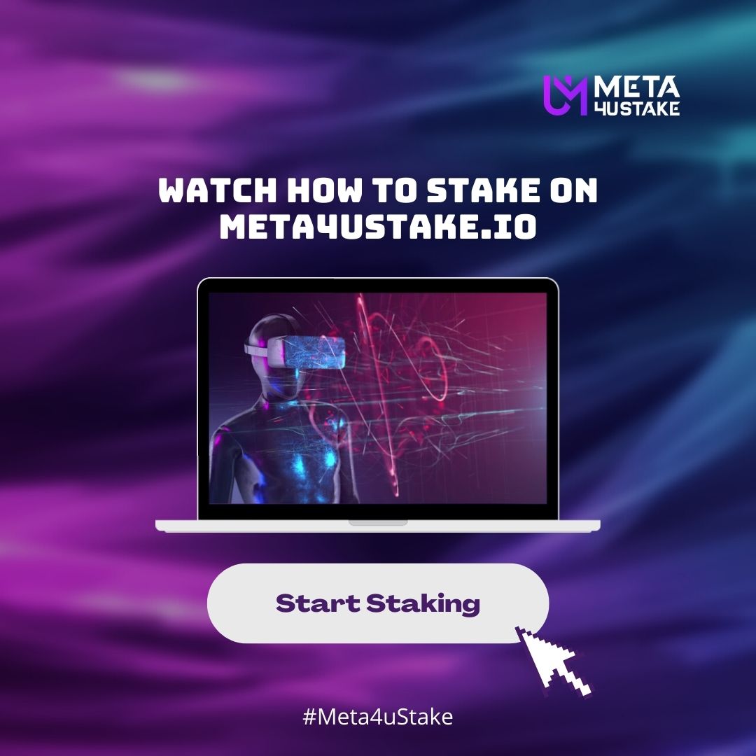 s_meta4u's tweet photo. Staking Pools are live, start staking now and redeem Daily rewards. Learn how to stake on M4U 
https://t.co/HaaVy8pCBJ

#metaverse #M4U #crypto #rewards #staking #Wallet https://t.co/C3bgngaYkY