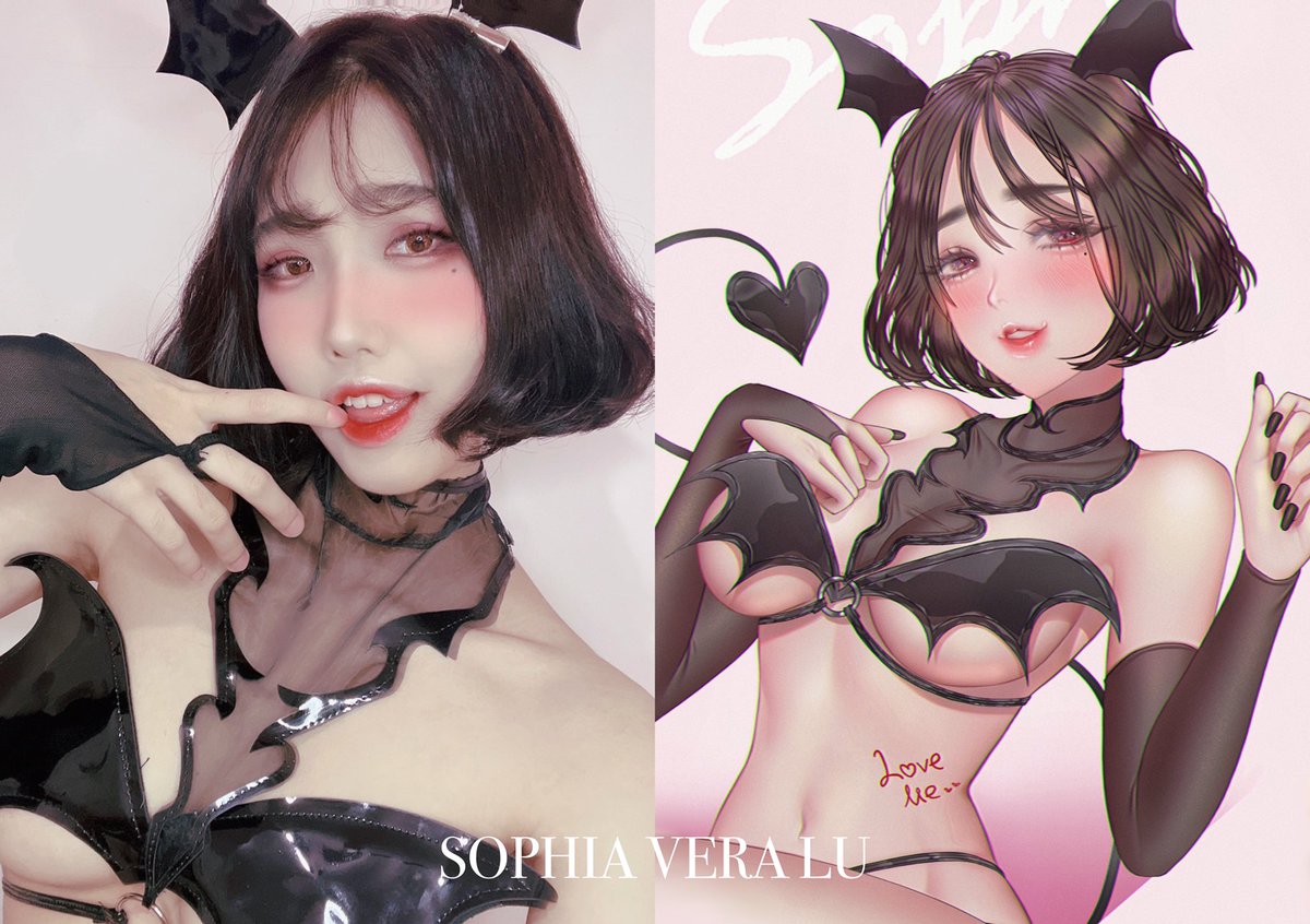 sophiaveralu's tweet photo. Me &amp; Me
I paint myself!!!
我畫我自己♡︎ https://t.co/UmeukY45hl