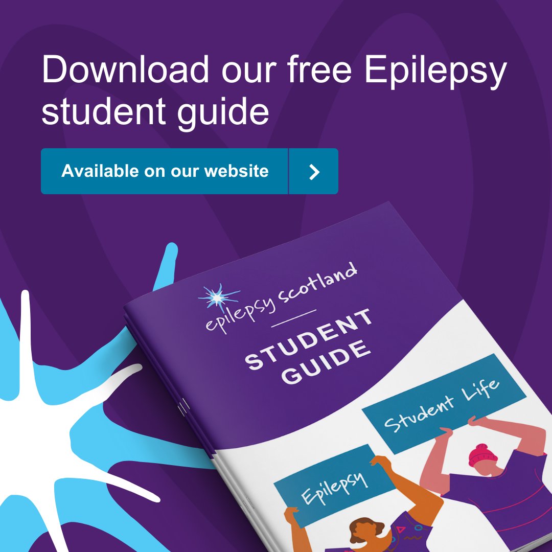 epilepsy_scot's tweet photo. Our Student Guide provides practical info and advice for students with epilepsy and for those supporting students with epilepsy. You can find it on our website: https://t.co/97lqeahQRk
#StudentSeptember #StudentGuide #Students #Epilepsy #EpilepsyAwareness #University #College https://t.co/XOo1V4CjHh