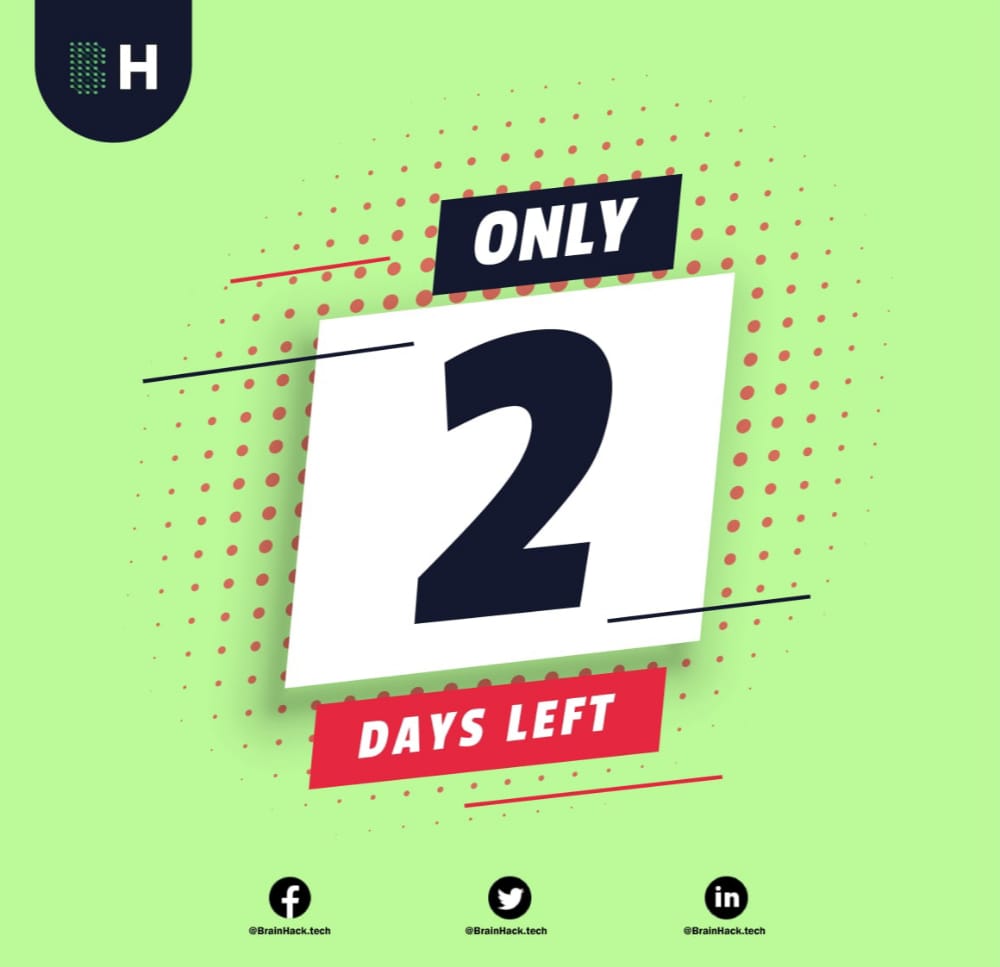 BrainHack_tech's tweet image. لو مسجلتش عشان تكون معانا لسه قدامك فرصة💫

باقي يومين والفورم تقفل يلا سجل عشان تكون واحد من عيلة Brain Hack💯

لينك الفورم :
forms.gle/1YG2GFdkQjHzkd…

#Brain_Hack