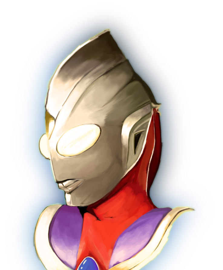 昔に描いたティガが出てきました。 