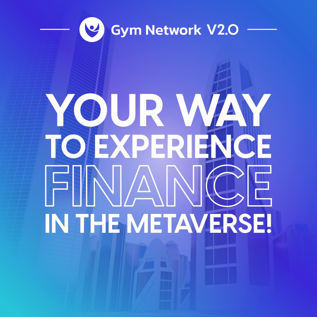 It's time to take DeFi to the next level and start an evolution. A new concept to change the way how you experience finance is currently evolving. Become a part of it now! 🚀🚀🚀

#BSC #GYMNET #DEFI #NFTs #cryptocurrency #Metaverse