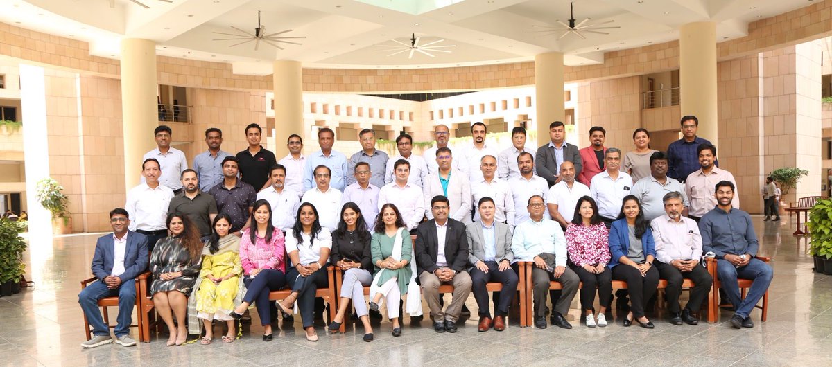 ISB_CEE's tweet photo. Glimpses of the new Operational Excellence for Leaders programme at the campus with Prof Vijaya Sunder M. Special thanks to Anshuman Tiwari for sharing his knowledge and insights.

#ISBExecEd #ExEdISB #ISBExecutiveEducation #ISBfaculty #operationalexcellence https://t.co/RX5a5YwxgR