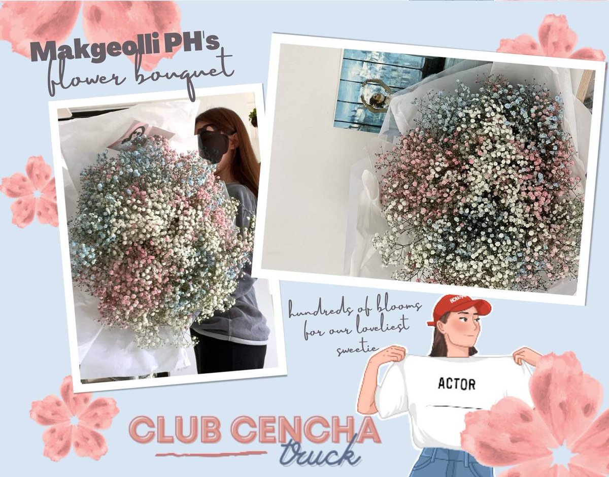 jipuragifiles's tweet photo. Baby's Breaths but *aint* baby in size. 

Something fancy, youthful and delicate. In subtle pinks, blues and whites. 
For Beenie, who never run out of smiles and love from her extra big heart. A Belated Birthday Bouquet for you, Sweetie! https://t.co/KhnOT5ZgHh
