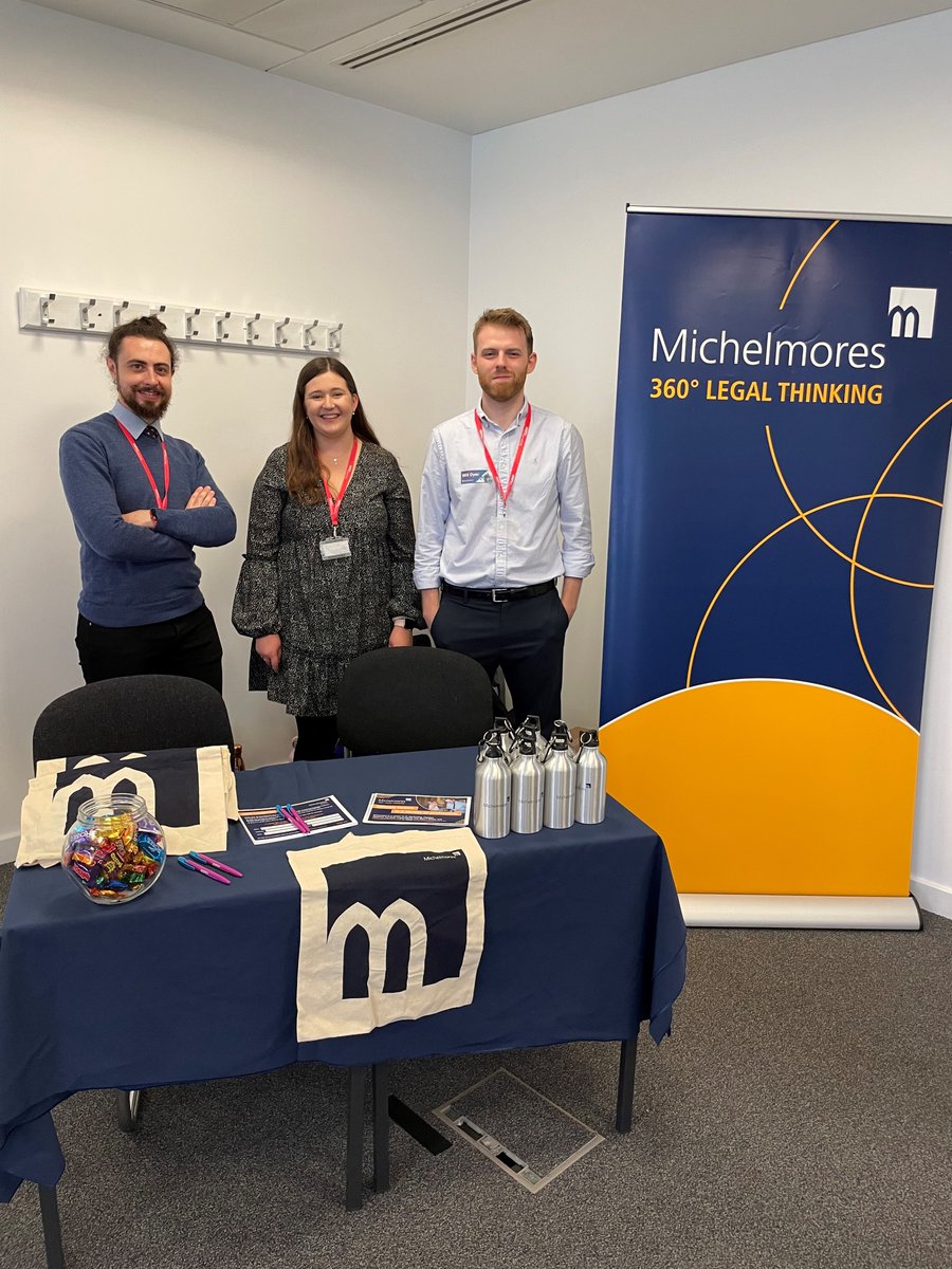 Yesterday we were back attending our first in person careers fair at the University of Law in London with some of our Trainees and team from HR. It was great to be back and start the Trainee Recruiting Season. Applications open soon, keep a look out
#lawstudents #trainingcontract