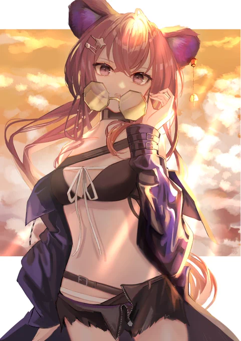 なんと…!Pixivisionさんの夕暮れを描いたイラスト特集に、リン・ユーシャのファンアートを紹介していただきました…! 