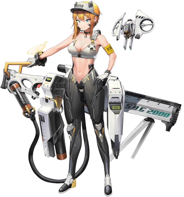 nikkeのキャラの立ち絵カッコキャラと可愛いキャラが多いゲーム自体と面白そうだからリリースが楽しみ 