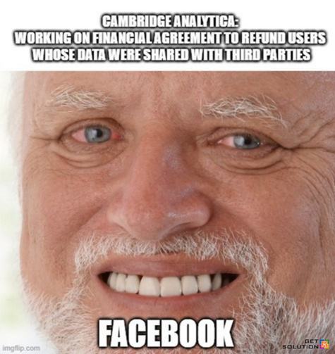 Getsolution_IT's tweet photo. Aggiornamenti caso #CambridgeAnalytica : secondo indiscrezioni sarebbe stato trovato un #accordo per risarcire i querelanti; concesso un tempo tecnico di 60 giorni per finalizzarlo. https://t.co/sRqW1pb2Oa