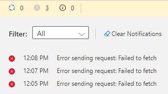 tdechanterac's tweet photo. @AzureSupport do you have any issue ongoing with CosmosDB ?
i cannot query my collection from https://t.co/8XsSbJxqna nor from my app https://t.co/jJDc0U5tB7