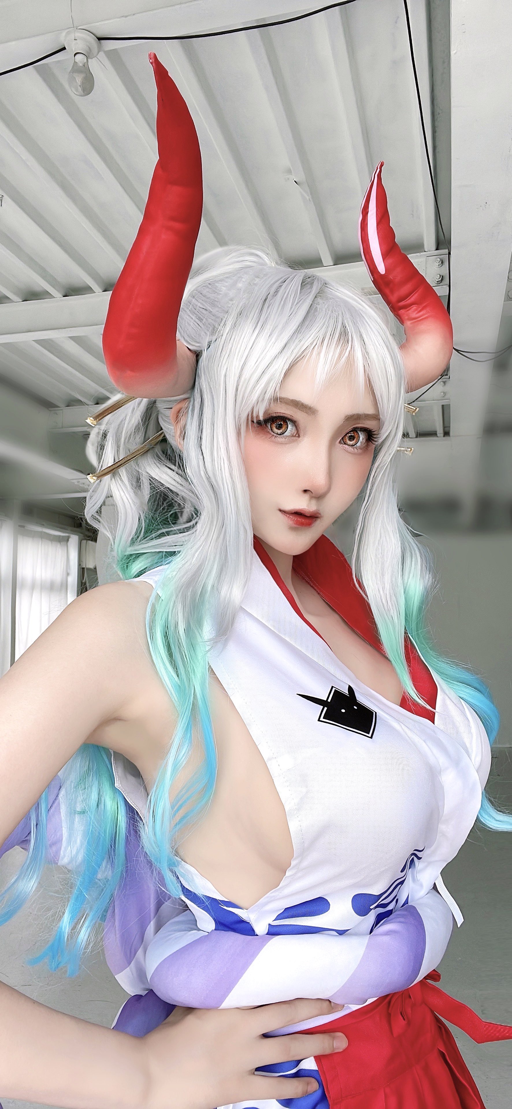 Yamato One Piece cosplay hot
