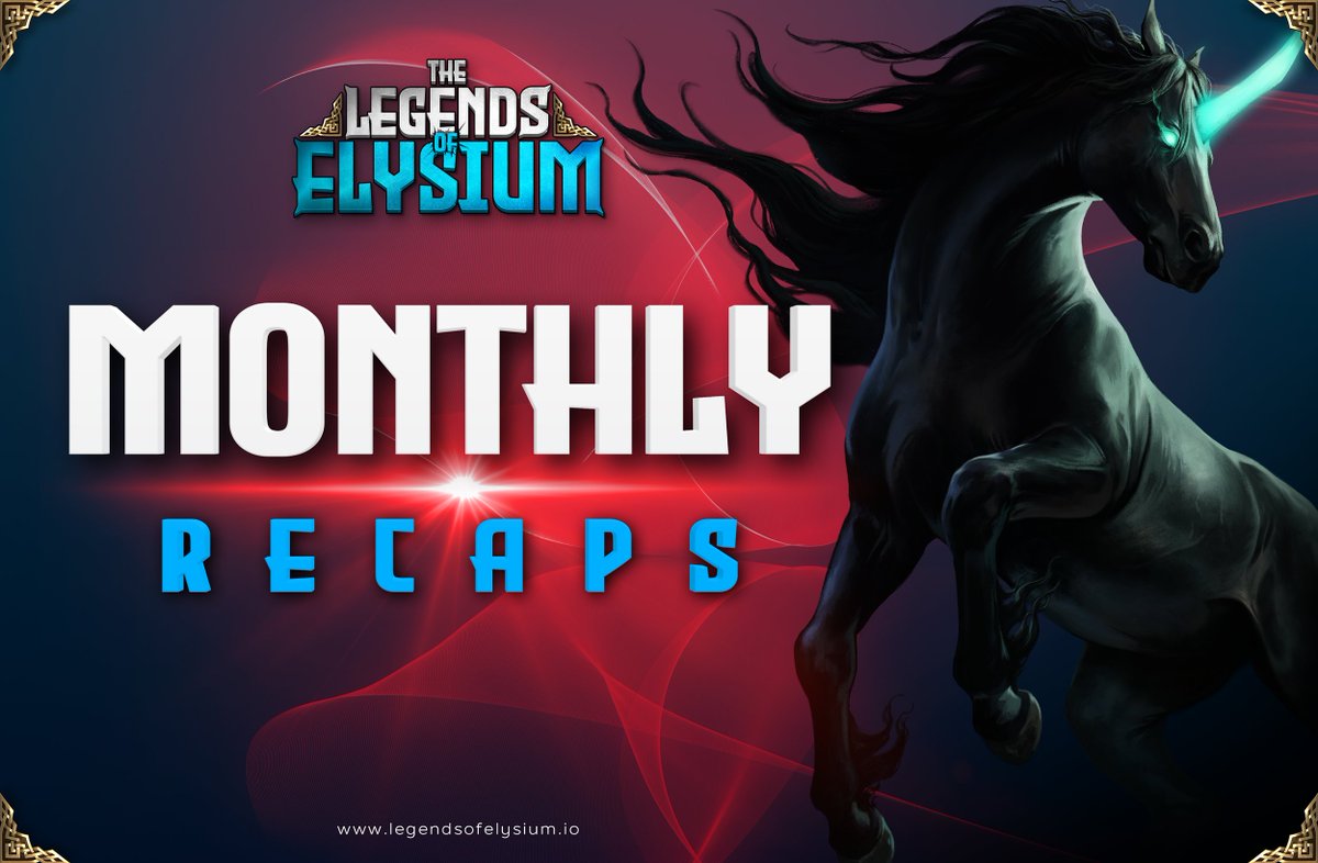 LegendsElysium's tweet photo. 🔥MONTHLY RECAP - AUGUST 2022🔥 

Alpha is live! 🥳 Join in Ambassador Program💪

More in our Medium article:
https://t.co/7zoZFa3tAR

Don't forget to follow us💪 

$LOE #PlayAndEarn #CryptoAmbassador https://t.co/90rre6oOfg
