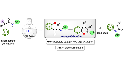 Experimental and Theoretical Investigation of an Azaoxyallyl Cation-Templated Intramolecular Aryl Amination Leading to Oxindole Derivatives (V. Gandon, J. Saha et al.) <a href="/jdsaha2000/">Jaideep Saha</a> <a href="/vincent_gandon/">Vincent Gandon</a> onlinelibrary.wiley.com/doi/10.1002/ch…