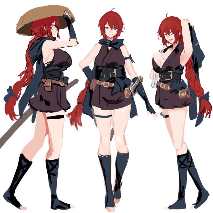 旅先で人身を狂わすニンジャの……ふともも! 