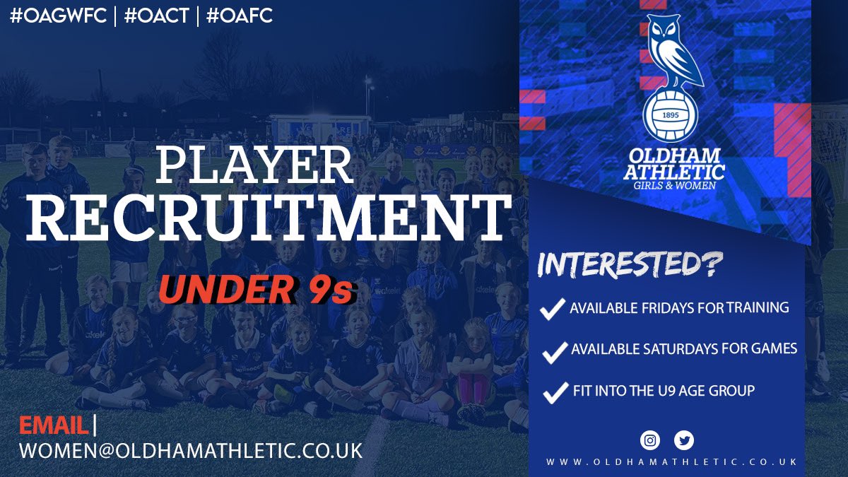 OAFC Girls & Women tweet media