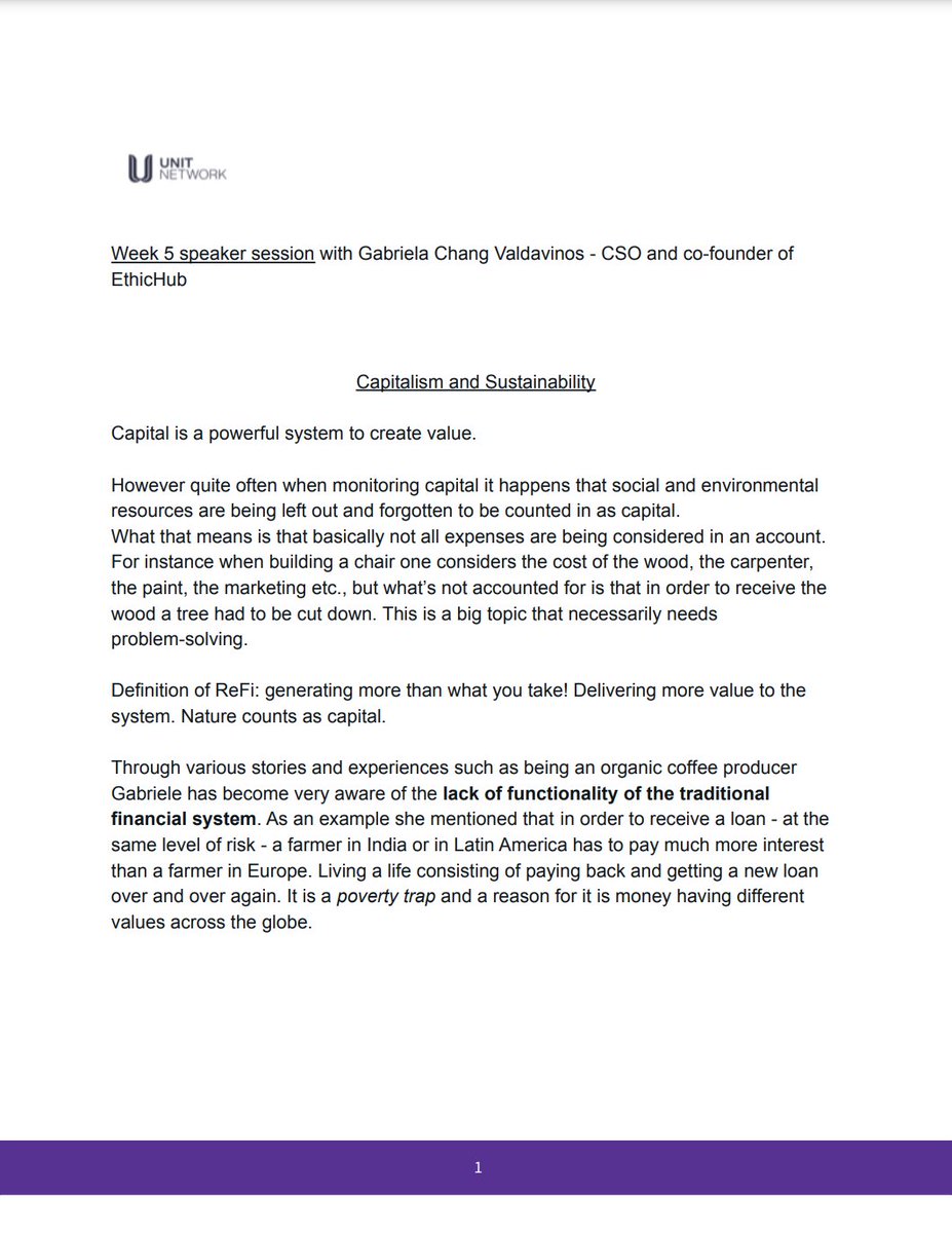 ml_heigl's tweet photo. Here my review on one of the #unitmasters Cohort 11 speaker sessions with @GabrielaChang17 co-founder of @EthicHub

#Sustainability #ReFi #DeFi #jobsintech #unitnetwork #investing #goodcauses #technology #cryptoworld #finance #blockchaincommunity https://t.co/Mq1RfjScCB