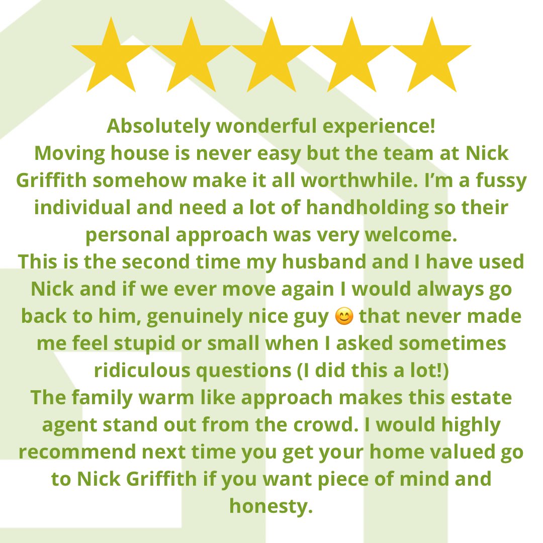 NickGriffithEA's tweet photo. We’re over the moon to receive this 5 star google review! ⭐️⭐️⭐️⭐️⭐️
When our clients are happy, we’re happy! #cheltenham #property #fivestars #review #testimonial https://t.co/ZhqBEYQkq3