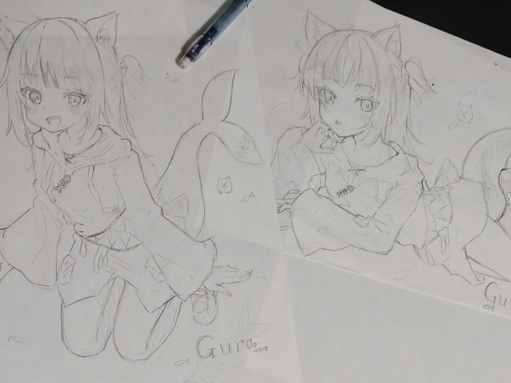 暇だから落書き描いてみた 
