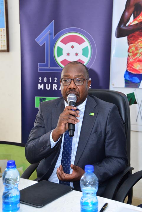 1/3: En vue de la préparation des activités de lancement de la 2ème édition du marathon Run-Buja, Une conférence de presse s'est tenue ce Mercredi le 07 Septembre 2022 dans les enceintes de l’Ambassade du Nigeria au Burundi.