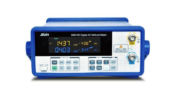 suinInstruments's tweet image. SM2100 series digital AC millivolt meter are applied to measure Sine signal with AC voltage range from 50µV to 400V and frequency range from 5Hz to 6MHz. It is necessary basic instrument to measure and test voltage.
buff.ly/3pNNaIm
#SignalGenerators, #modulators